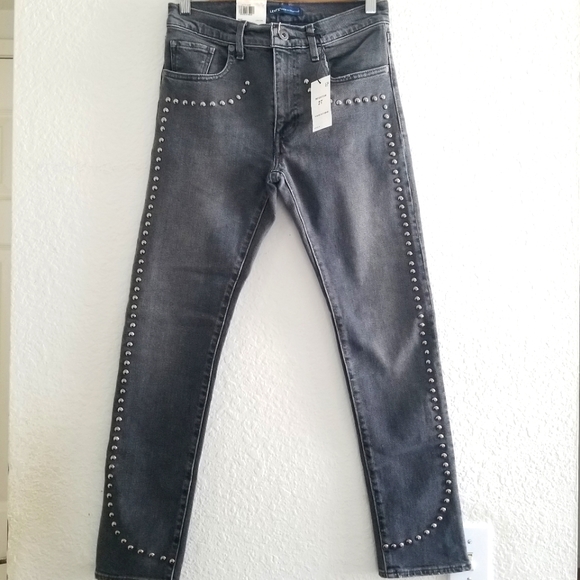 Levi's Denim - Levi's Made & Crafted Cigarette Slim Mid Rise Cropped Ankle Jeans Size 2…
